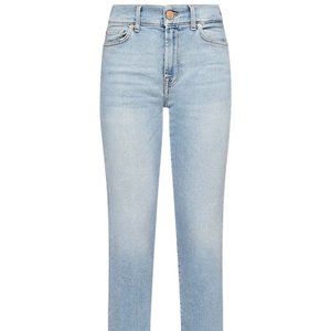 7 FOR ALL MANKIND LUXE VINTAGE HIGH WAIST ANKLE SKINNY